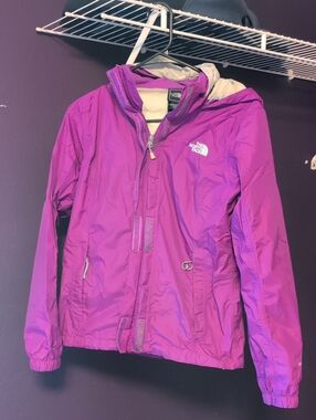 The North Face rain jacket